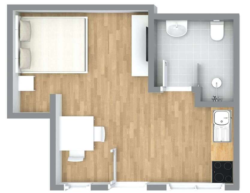 Wohnen auf Zeit in Köln 1.960 € 1 zimmer