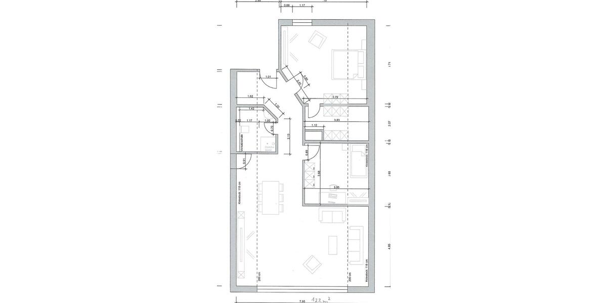 Dachgeschoßwohnung Weiden in der Oberpfalz - 3 Zimmer, 110 m&sup2;, 1.000&euro; | Angebot:25852677