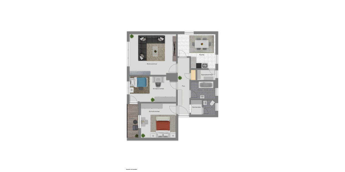 Etagenwohnung Neumarkt in der Oberpfalz / Holzheim Holzheim - 3 Zimmer, 81 m&sup2;, 720&euro; | Angebot:26154435