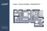 Etagenwohnung Rinteln - 4 Zimmer, 87 m&sup2;, 688&euro; | Angebot:26634832