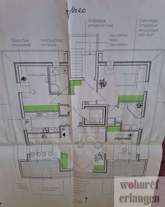 Wohnung zum Mieten in Forchheim 1.600 € 136 m² 3 zimmer