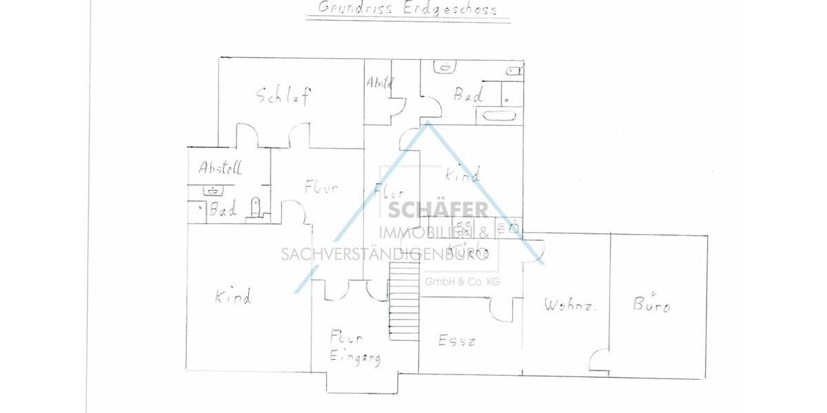 Erdgeschoßwohnung Bassum - 6 Zimmer, 180 m&sup2;, 850&euro; | Angebot:25567923