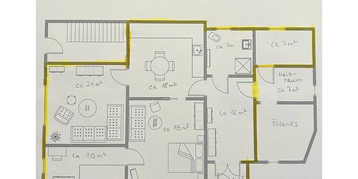 Doppelhaushälfte Borrentin - 3.5 Zimmer, 70 m&sup2;, 800&euro; | Angebot:26238620