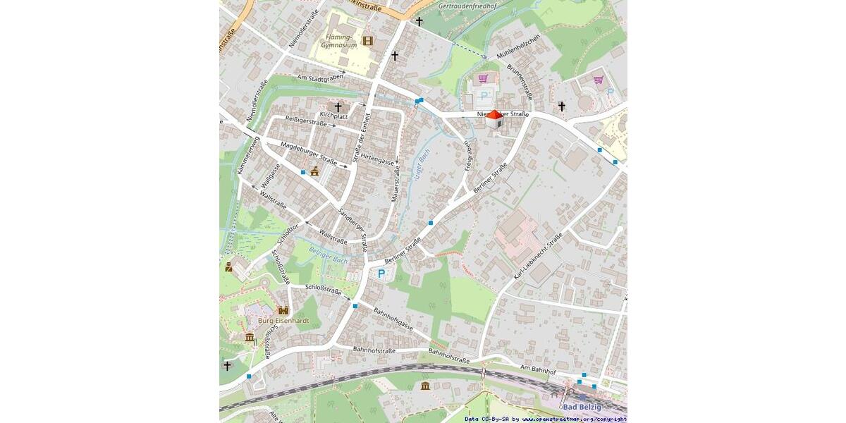 Etagenwohnung Bad Belzig - 1.5 Zimmer, 41 m&sup2;, 496&euro; | Angebot:26288298