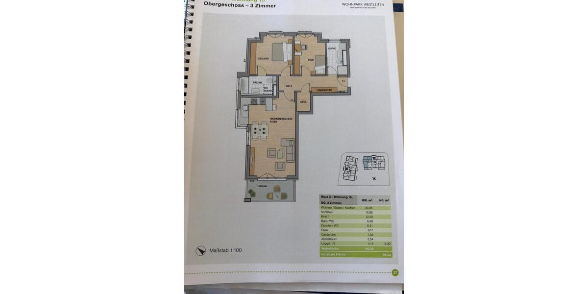 Etagenwohnung Schweitenkirchen - 3 Zimmer, 99 m&sup2;, 1.720&euro; | Angebot:26316524