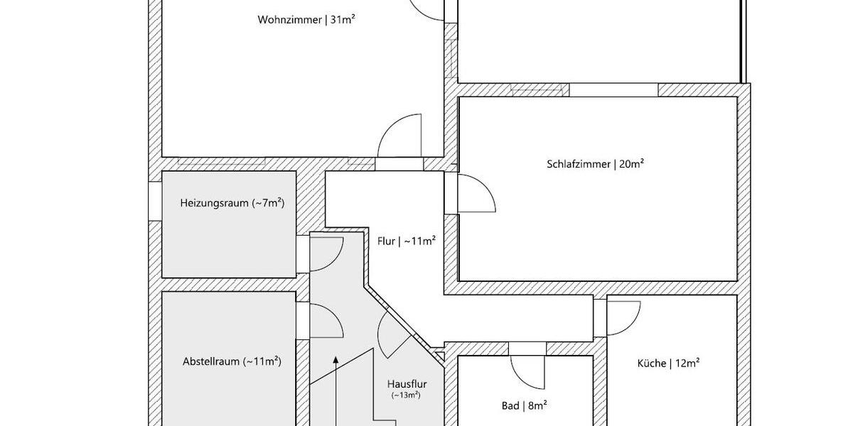 Etagenwohnung Dassel - 2 Zimmer, 100 m&sup2;, 760&euro; | Angebot:26008924