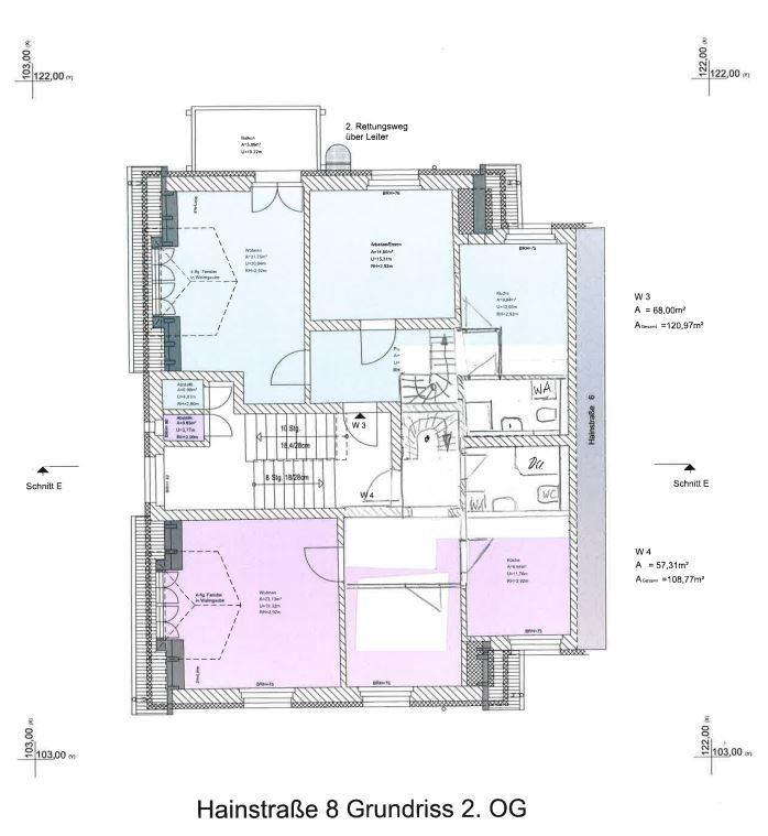 Maisonette-Wohnung energetisch saniert mit 3 Räumen und Balkon in Zittau Süd