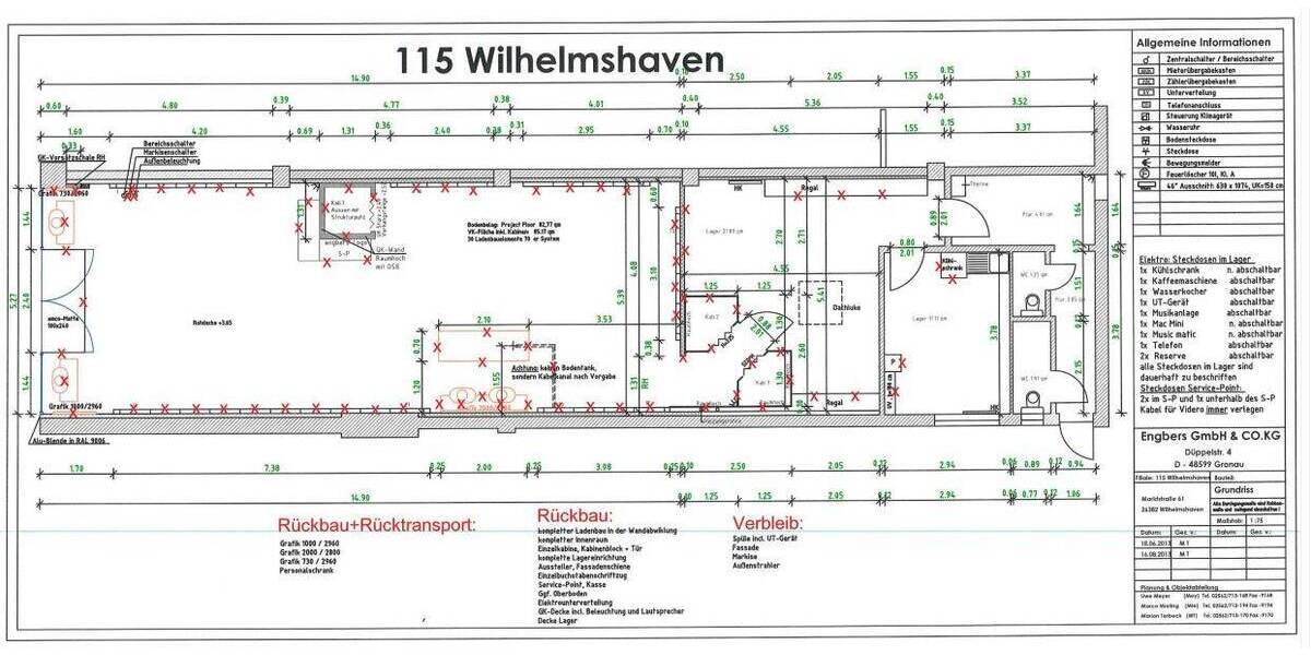 Gewerbeobjekt Wilhelmshaven Innenstadt - 1.875&euro; | Angebot:26834387