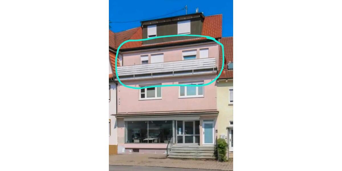 Etagenwohnung Winterlingen - 2 Zimmer, 58 m&sup2;, 670&euro; | Angebot:24841645