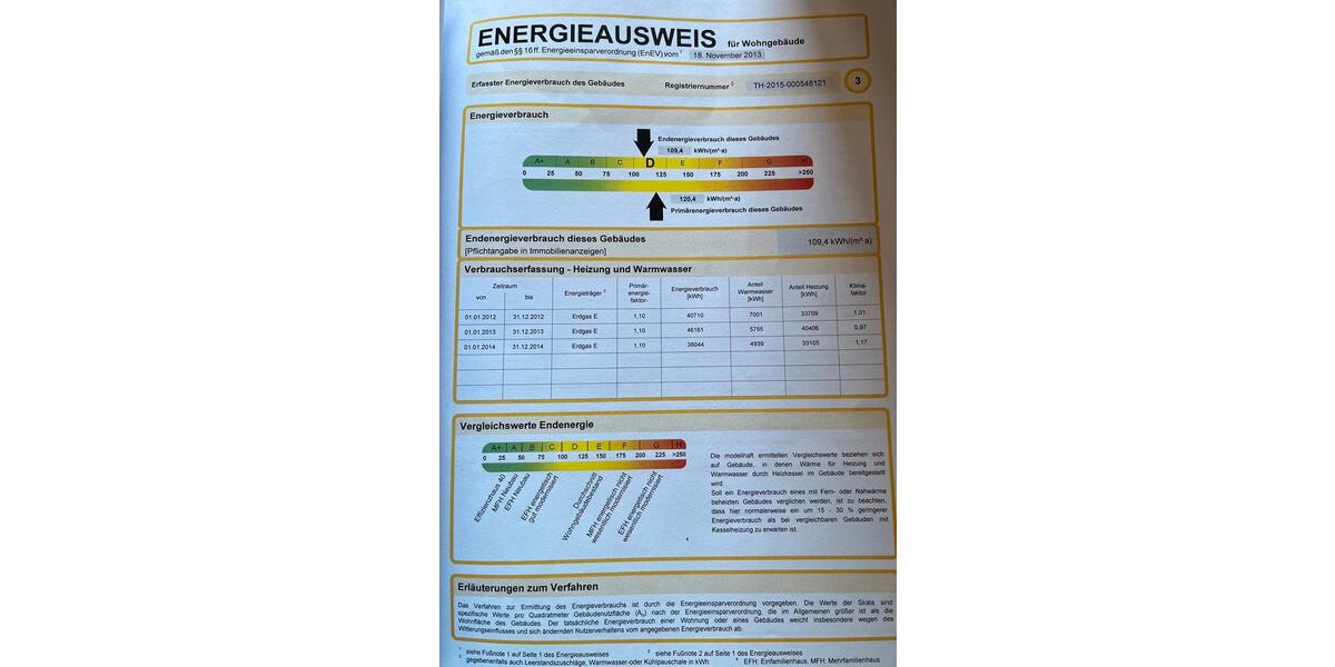 Dachgeschoßwohnung Eisenach - 1 Zimmer, 26 m&sup2;, 410&euro; | Angebot:26028953