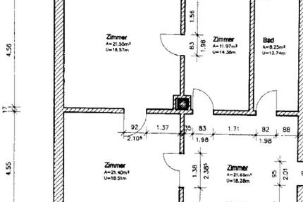 Wohnung Stavenhagen - 3 Zimmer, 85 m&sup2;, 380&euro; | Angebot:24562796