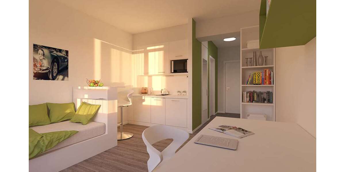 Etagenwohnung Hildesheim - 1 Zimmer, 23 m&sup2;, 600&euro; | Angebot:26284627