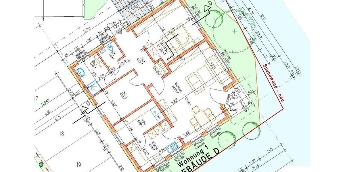 Etagenwohnung Quakenbrück - 3 Zimmer, 88 m&sup2;, 740&euro; | Angebot:24794896