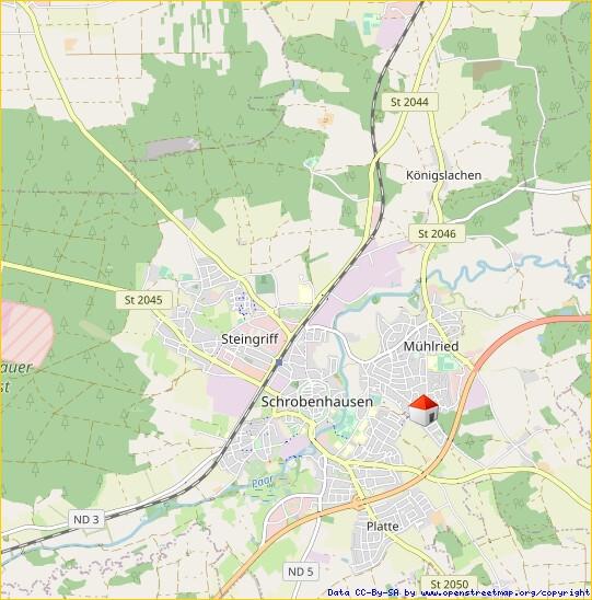 Doppelhaushälfte Schrobenhausen - 5 Zimmer, 131 m&sup2;, 1.750&euro; | Angebot:24816534