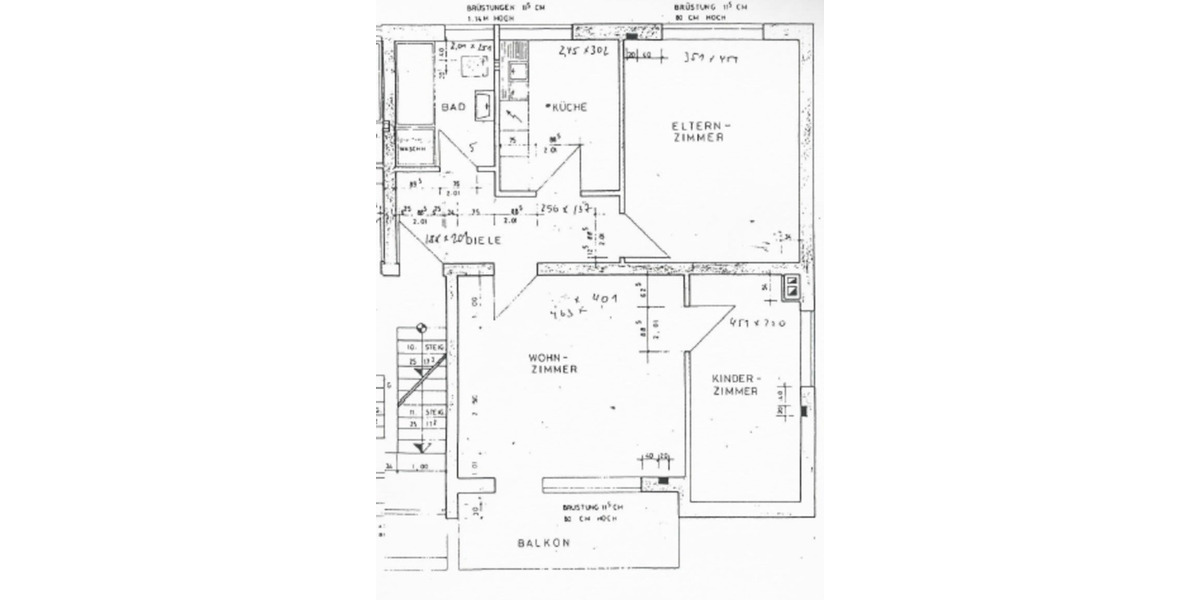 Helle 3-Zimmer-Wohnung mit EBK, Balkon und Stellplatz 3 zimmer
