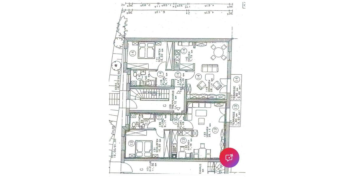 Erdgeschoßwohnung Ronneburg - 2 Zimmer, 60 m&sup2;, 465&euro; | Angebot:26497924
