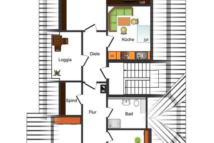 Wohnung Simmerath - 3 Zimmer, 90 m&sup2;, 900&euro; | Angebot:26311932
