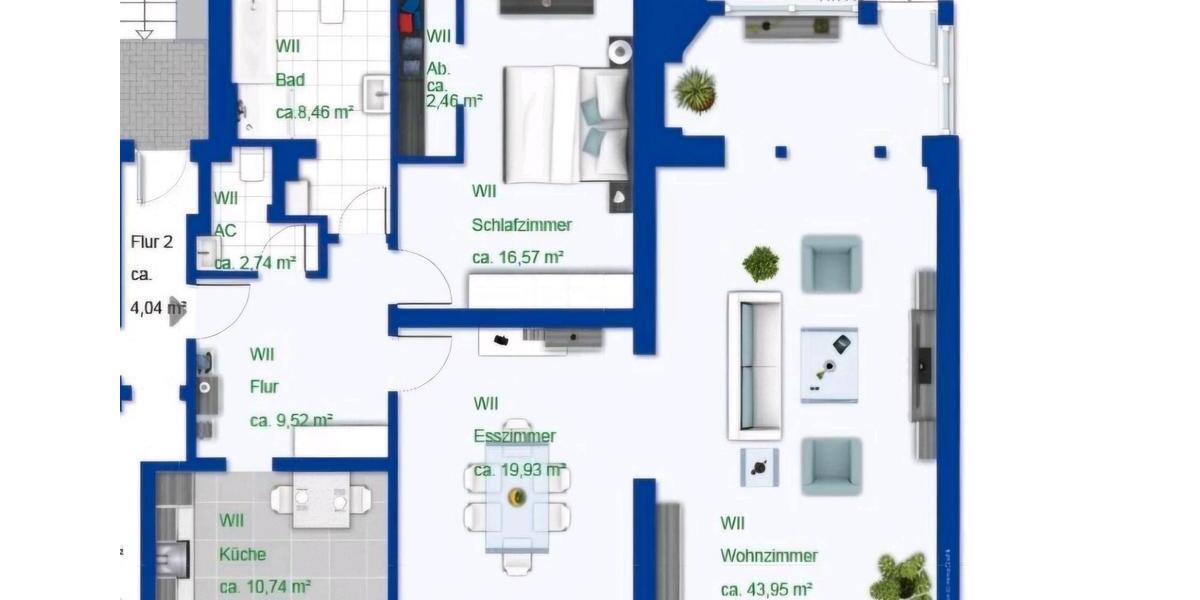 Erdgeschoßwohnung Marschacht - 3 Zimmer, 115 m&sup2;, 1.150&euro; | Angebot:24885939