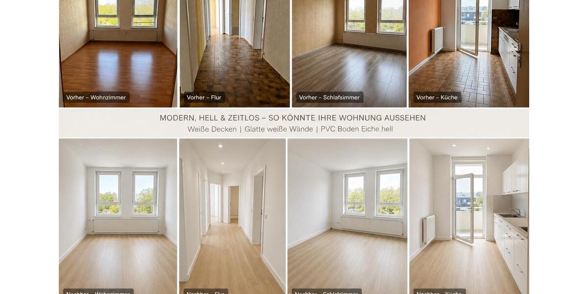 Etagenwohnung Kiel Südfriedhof - 3 Zimmer, 93 m&sup2;, 1.340&euro; | Angebot:26142971