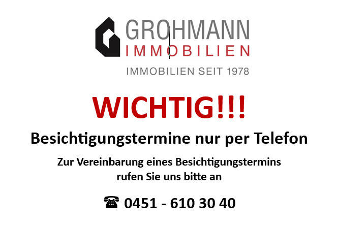 Etagenwohnung Lübeck St. Lorenz Nord - 2 Zimmer, 55 m&sup2;, 550&euro; | Angebot:26657043