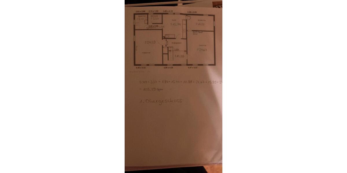 Etagenwohnung Uder - 5 Zimmer, 150 m&sup2;, 1.300&euro; | Angebot:26436908