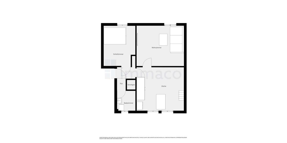 Etagenwohnung Koblenz - 2 Zimmer, 52 m&sup2;, 595&euro; | Angebot:26564548