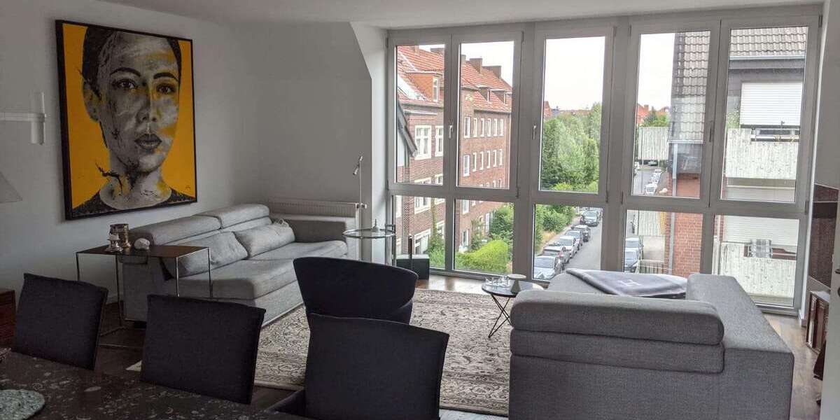 Etagenwohnung Münster Gievenbeck - 4 Zimmer, 145 m&sup2;, 2.100&euro; | Angebot:27234778