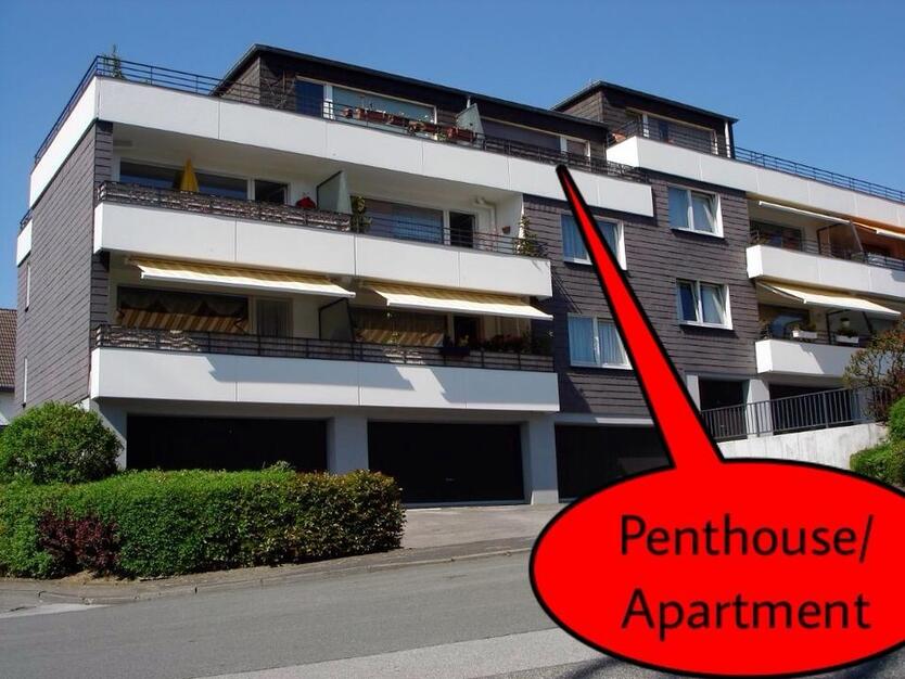 Penthouse Apartment mit Südbalkon in Elberfeld zimmer