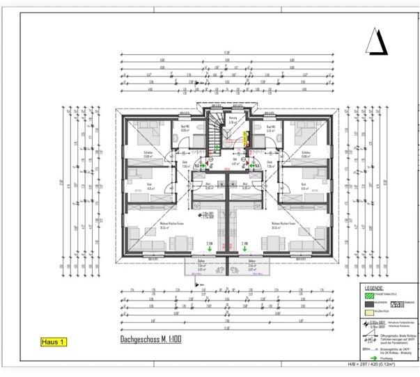 Dachgeschoßwohnung Ankum - 3 Zimmer, 75 m&sup2;, 800&euro; | Angebot:26036515