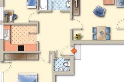 Wohnung Koblenz Horchheim - 3 Zimmer, 68 m&sup2;, 825&euro; | Angebot:26208395