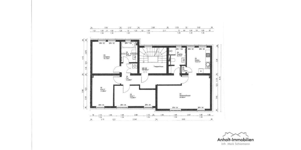 Etagenwohnung Delitzsch - 4 Zimmer, 102 m&sup2;, 860&euro; | Angebot:26645163