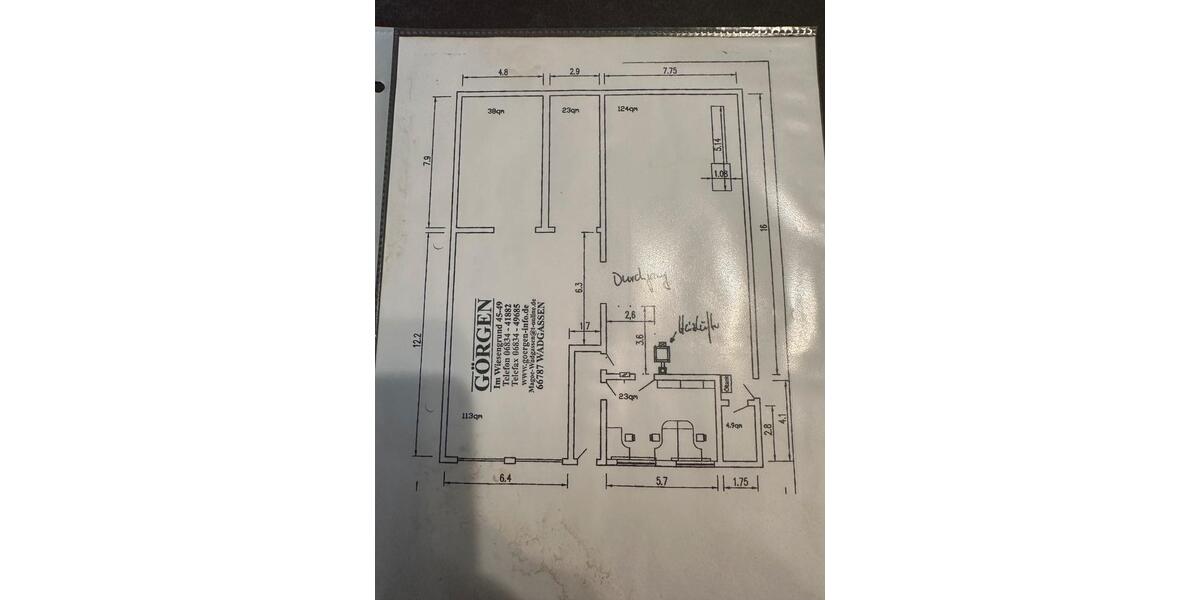 Gewerbeobjekt Schwalbach - 1.600&euro; | Angebot:24827794