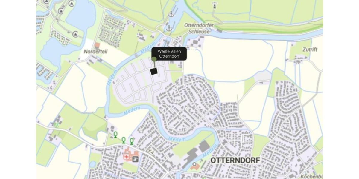 Nordseebad Otterndorf Weisse Villen EG-Wohnung 3 zimmer