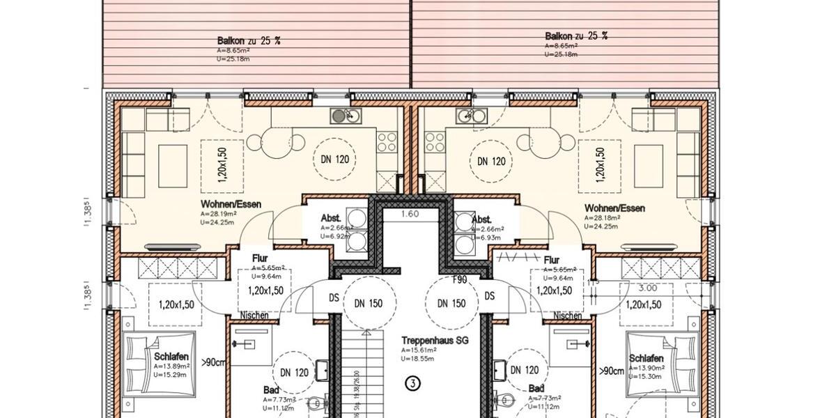 Penthauswohnung in Warendorf 2 zimmer
