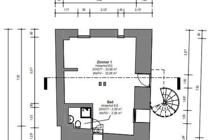 Wohnung Sangerhausen - 1 Zimmer, 38 m&sup2;, 266&euro; | Angebot:26088603