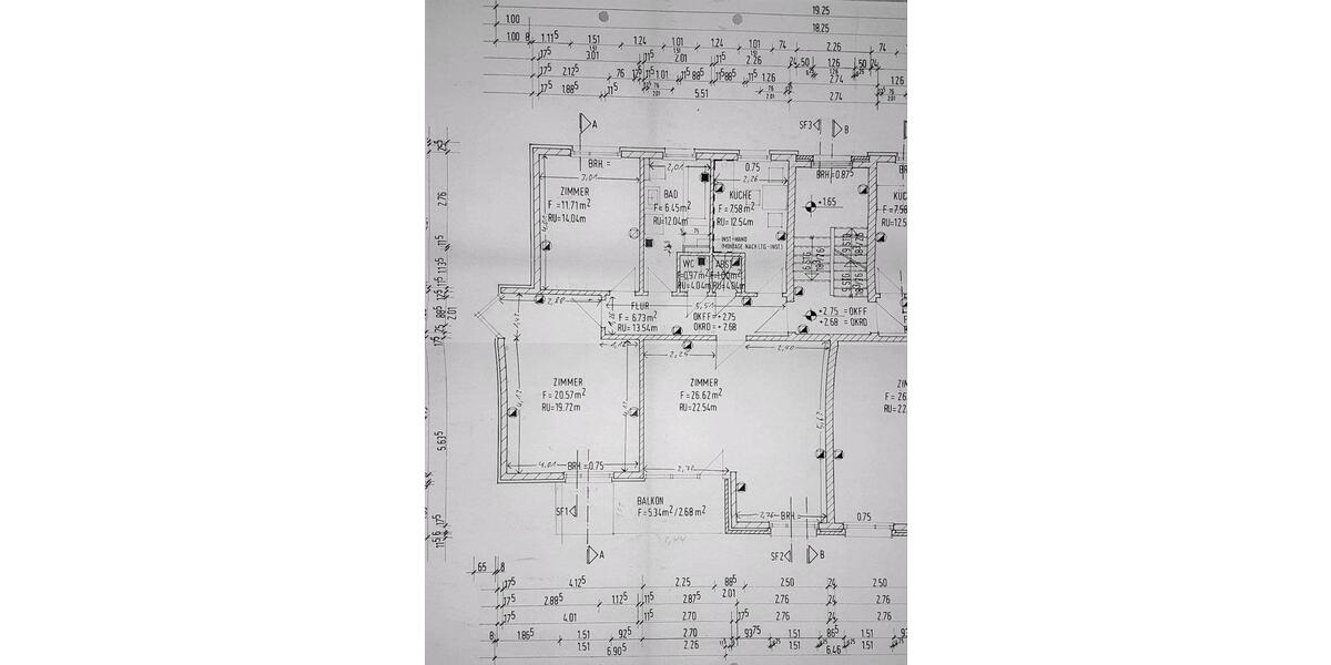 Etagenwohnung Vechelde - 3 Zimmer, 84 m&sup2;, 706&euro; | Angebot:25865609