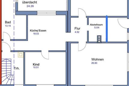 Wohnung Stetten am kalten Markt - 3 Zimmer, 100 m&sup2;, 1.234&euro; | Angebot:26023494