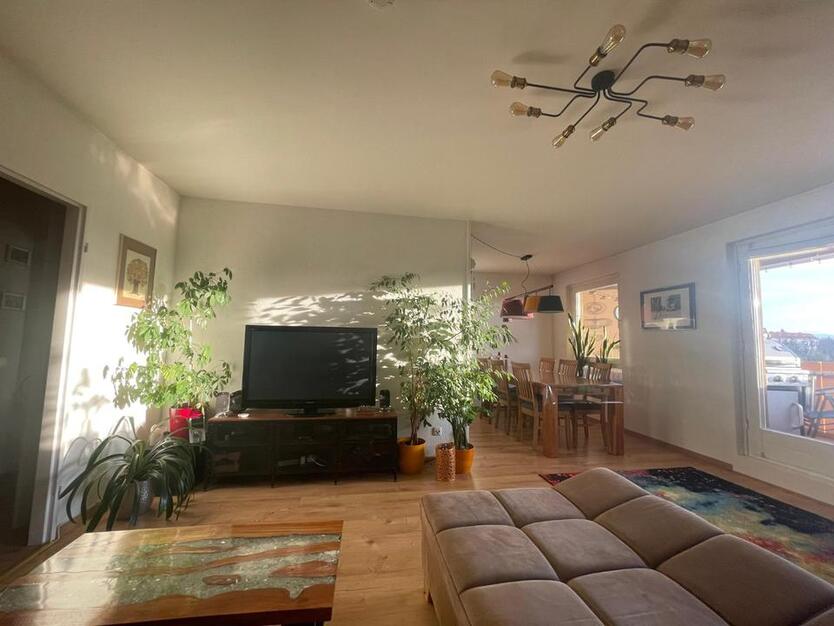Kurzzeit-Wohnung Oktober-Dezember mit Balkon und Flussblick