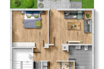 Wohnung Reutlingen Sondelfingen - 2 Zimmer, 62 m&sup2;, 860&euro; | Angebot:27121135