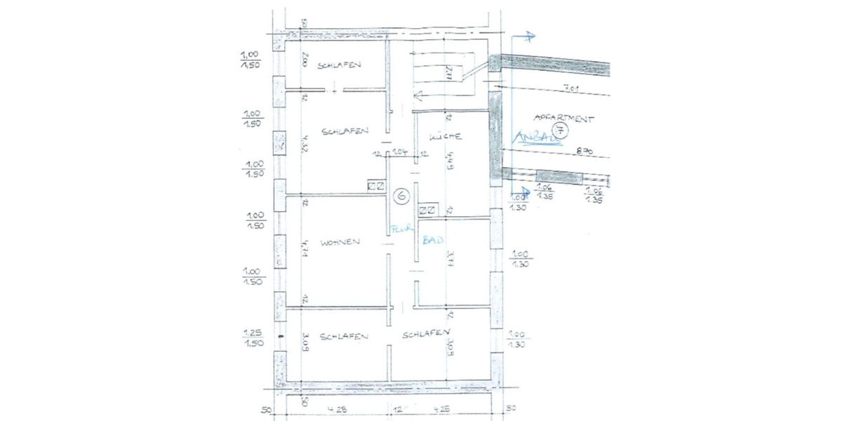 Etagenwohnung Konz - 5 Zimmer, 108 m&sup2;, 1.150&euro; | Angebot:24417633