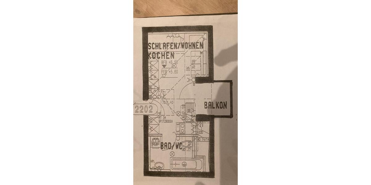 Dachgeschoßwohnung Schwäbisch Hall - 1 Zimmer, 22 m&sup2;, 580&euro; | Angebot:26443345