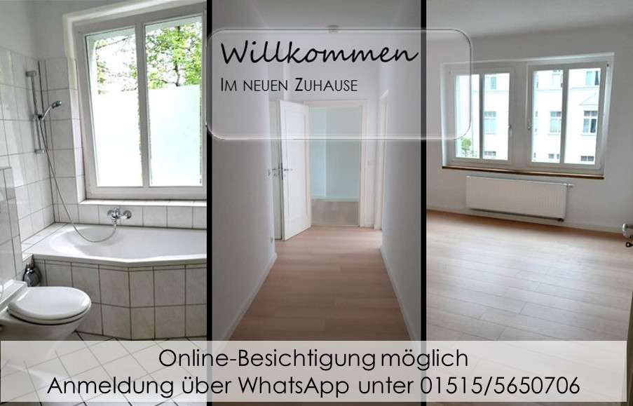 Etagenwohnung Chemnitz Lutherviertel - 2 Zimmer, 51 m&sup2;, 295&euro; | Angebot:26845267