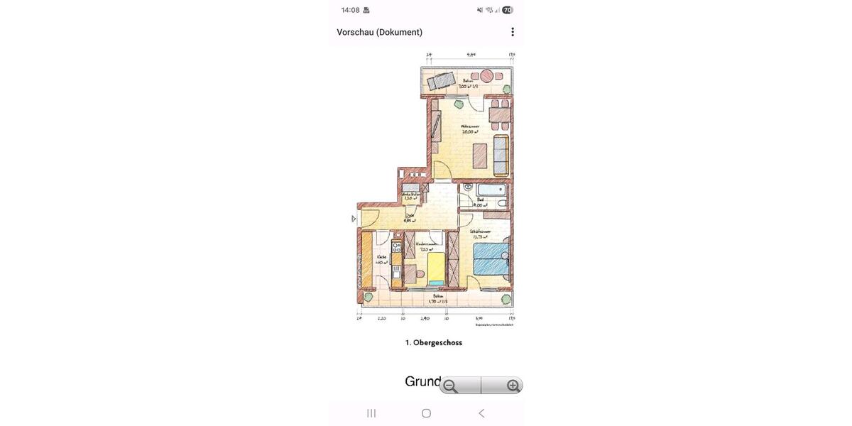 Etagenwohnung Bad Kohlgrub - 3 Zimmer, 68 m&sup2;, 1.200&euro; | Angebot:26365023