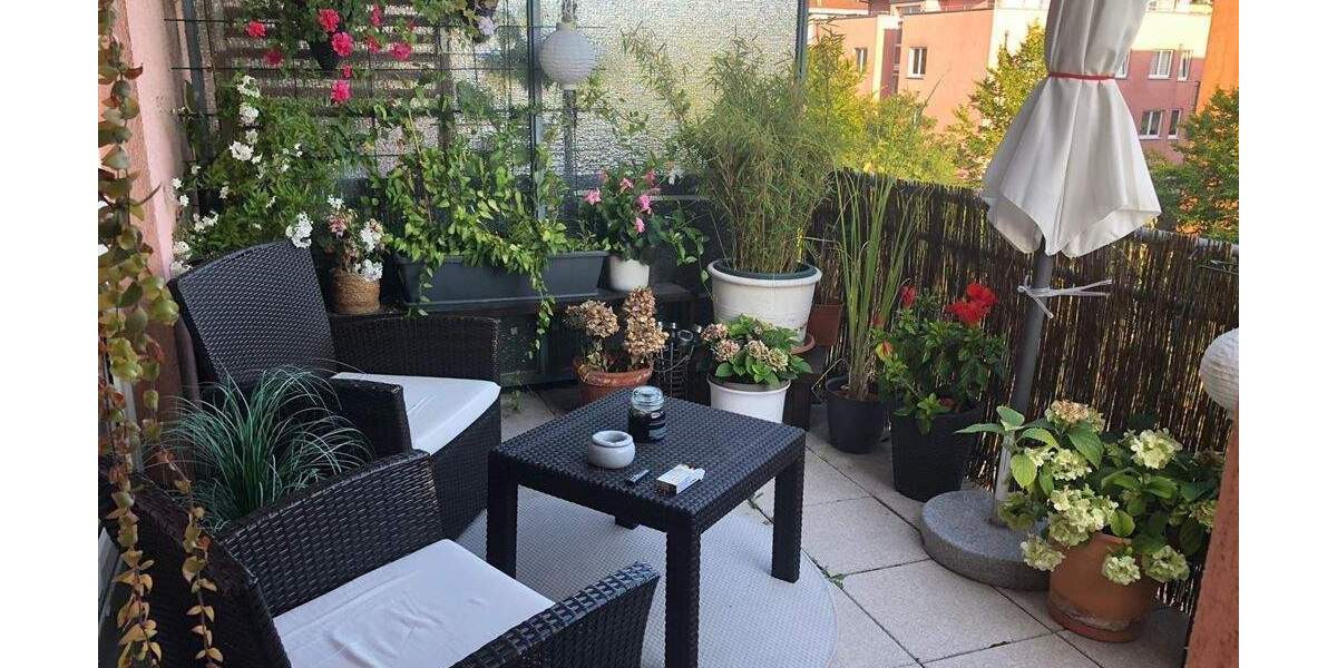 MIT GROßEM BALKON UND EBK - Schöne 2-Zimmer-Wohnung in Bernau-Friedenstal 2 zimmer