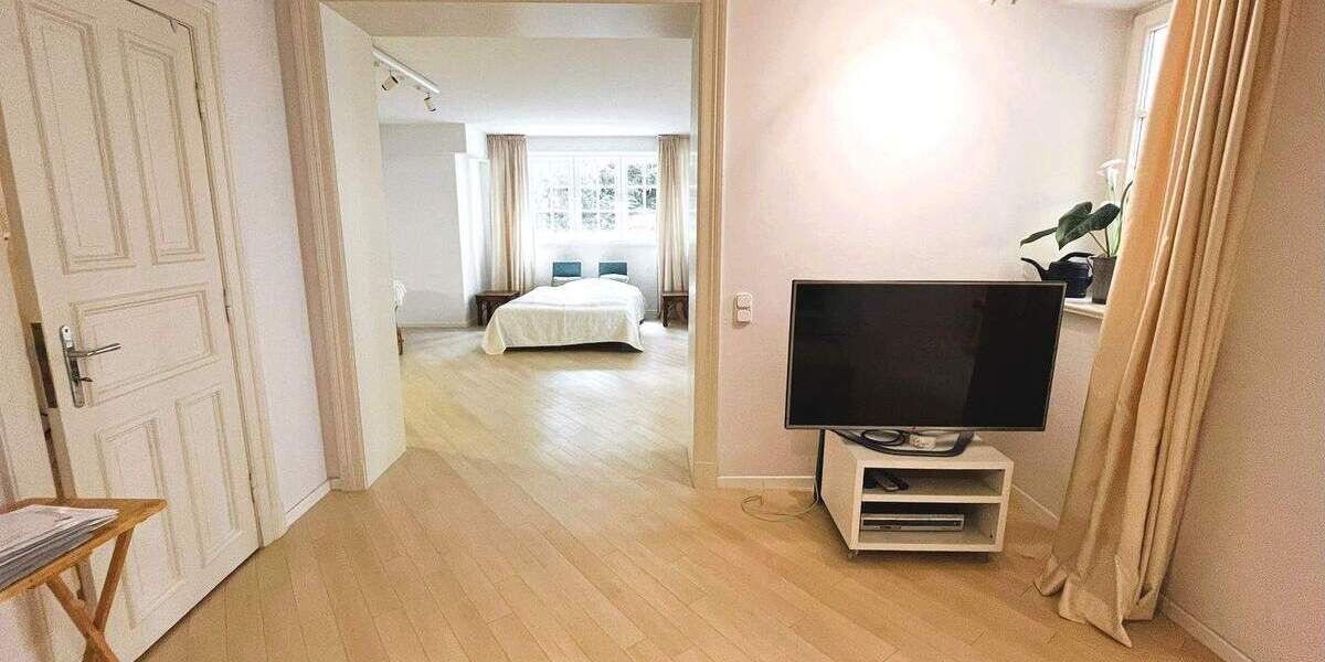 Alsternahes Wohnen im Alsterkamp! Helle möblierte Souterrainwohnung! 2 zimmer