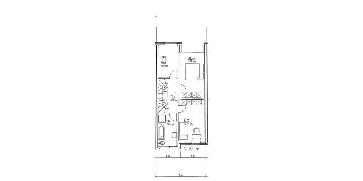 Reihenmittelhaus Dülmen - 5 Zimmer, 125 m&sup2;, 1.275&euro; | Angebot:26829307