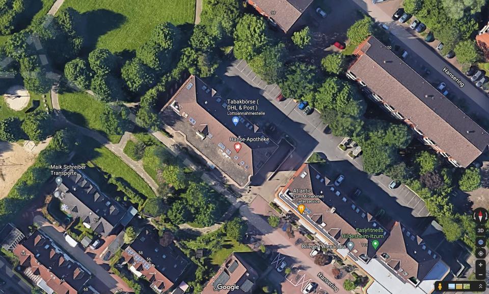 Etagenwohnung Hildesheim Itzum-Marienburg - 1 Zimmer, 45 m&sup2;, 550&euro; | Angebot:26688999