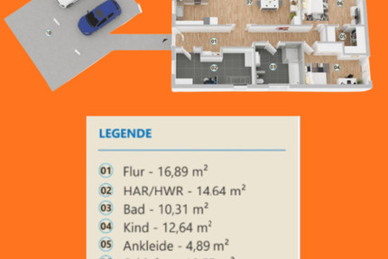 Haus Bad Harzburg - 4 Zimmer, 130 m&sup2;, 1.350&euro; | Angebot:24622264