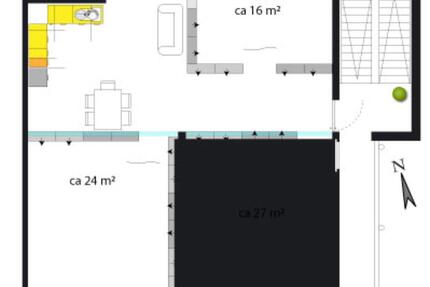 Biete abgeteilten Büroplatz in offener Büroetage in 79219 Staufen zimmer
