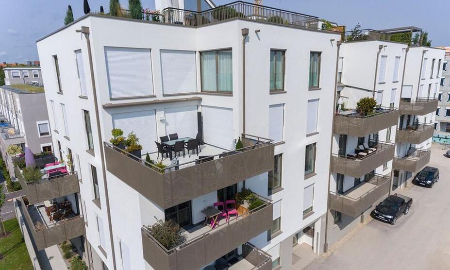 2-Zimmer Wohnung mit großem Südbalkon im Marina Quartier